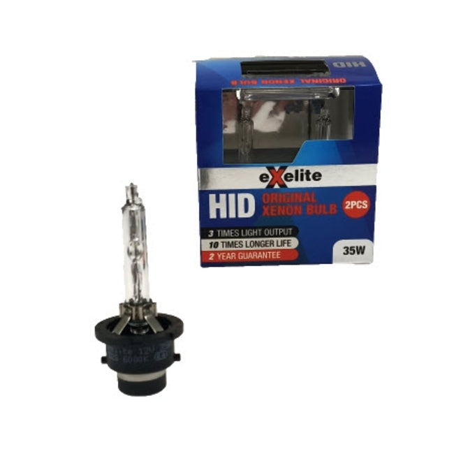 Exelite HID Original Xenon Headlight Bulbs D2S P32d-2 85V 6000K