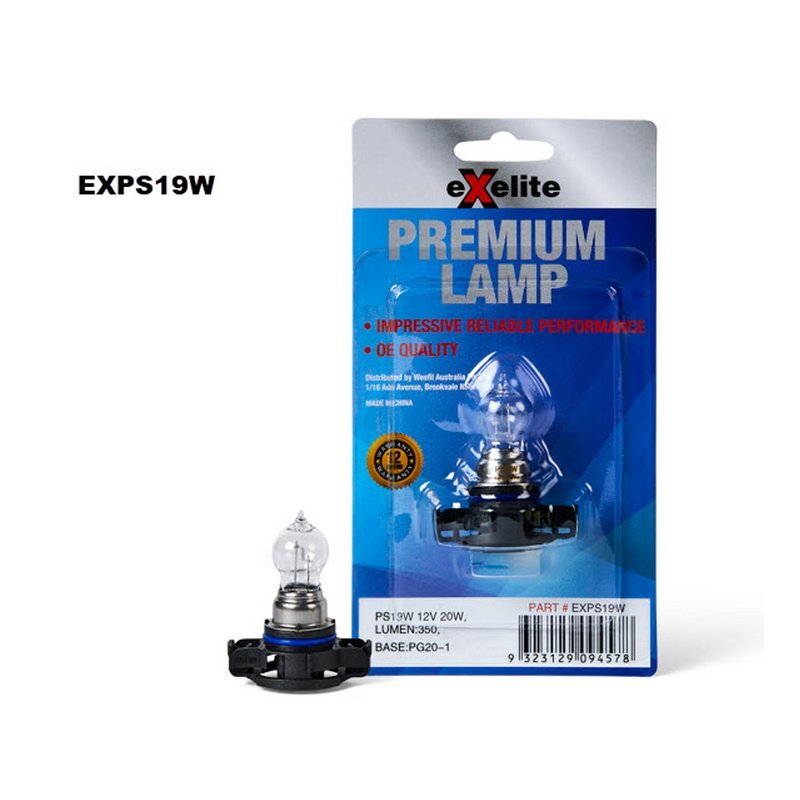 Exelite PS19W 13.5V 19W Incandescent Globe PG20-1 5201