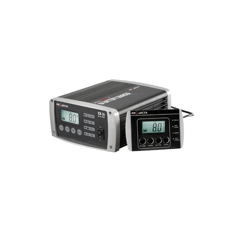 Projecta Intellicharge 24V 8A Battery Charger 24V Multichem Lithium