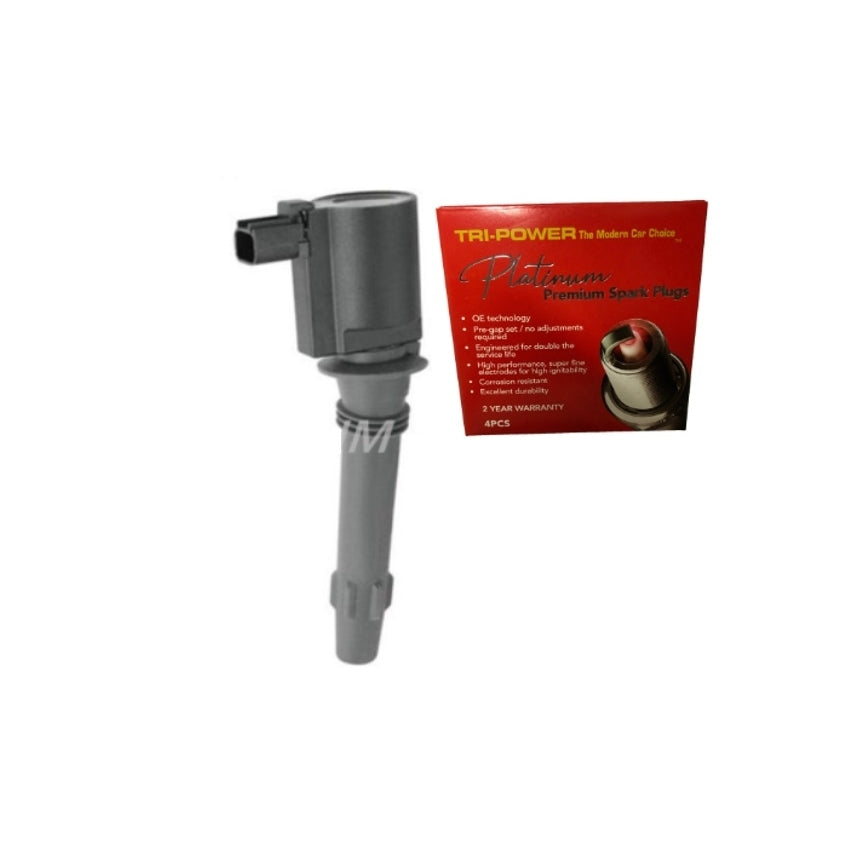 Ignition Coil & Spark Plug Kit for FORD FALCON 2002-2008 LPG