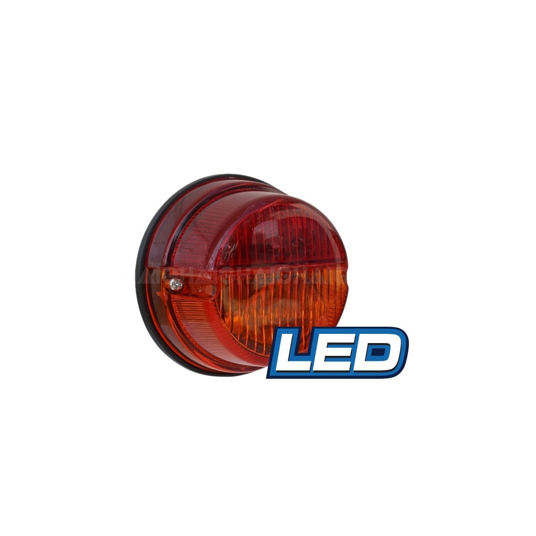 Led Trailer Lamp 3" Red Amber
