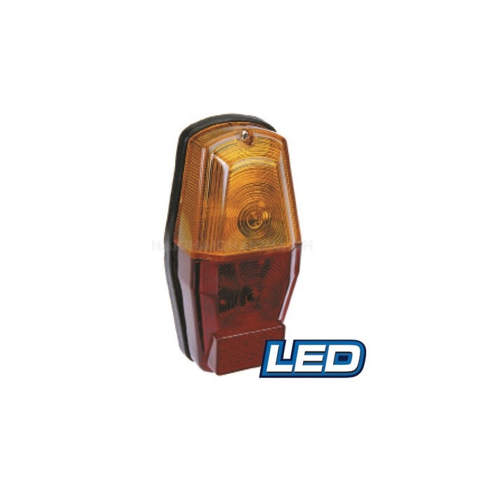 Led Trailer Lamp Red Amber
