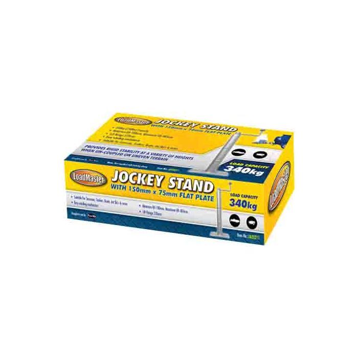 Loadmaster Jockey Stand With 150mm x 75mm Flat Plate