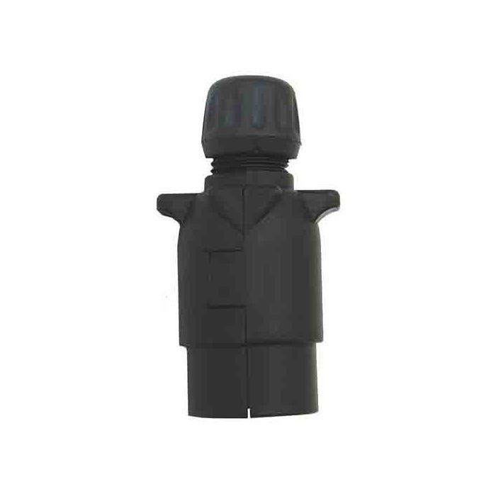 Loadmaster Trailer Plug 7Pin Large Round Plastic Moulded