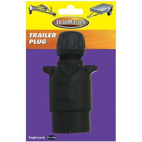 Loadmaster Trailer Plug 7Pin Large Round Plastic Moulded