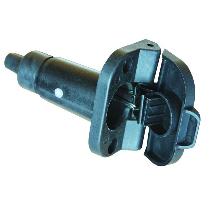 Loadmaster Trailer Socket 7Pin Small Round Plastic