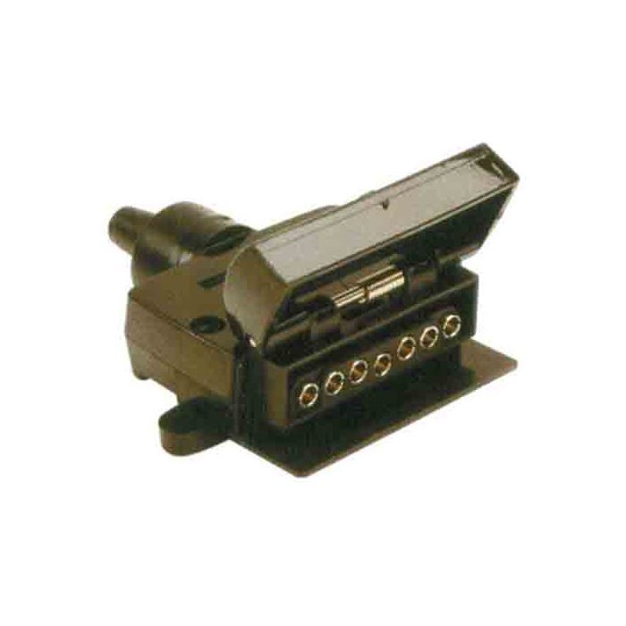 Loadmaster Trailer Socket 7Pin Flat Plastic