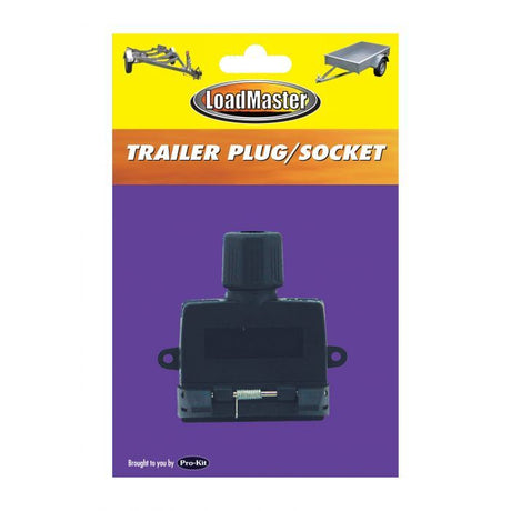 Loadmaster Trailer Socket 7Pin Flat Plastic
