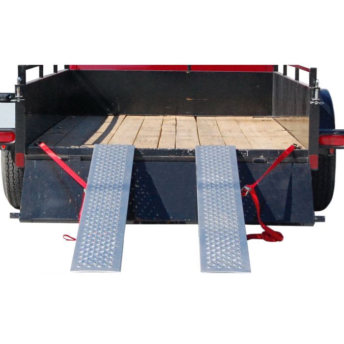 Loadmaster Ramp 2Pc Flat Tread Loading Alluminium