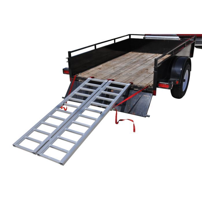 Loadmaster Ramp 2Pc Ladder Tread Loading Alluminium