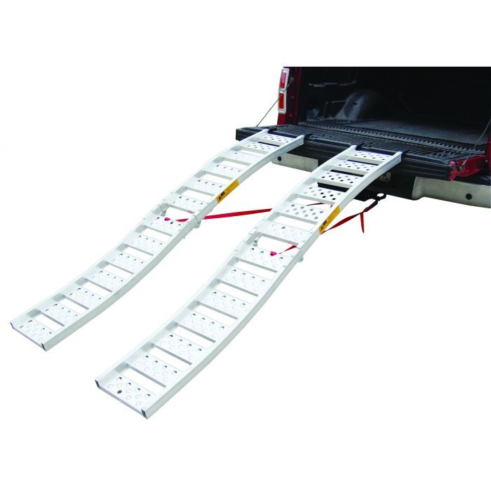 Loadmaster Folding Ramp Dual Curved Aluminium 1Pc 340Kg