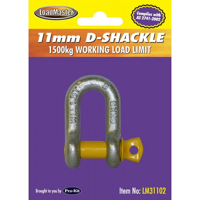 Loadmaster D-Shackle 11mm