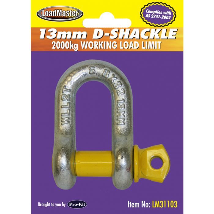 Loadmaster D-Shackle 13mm