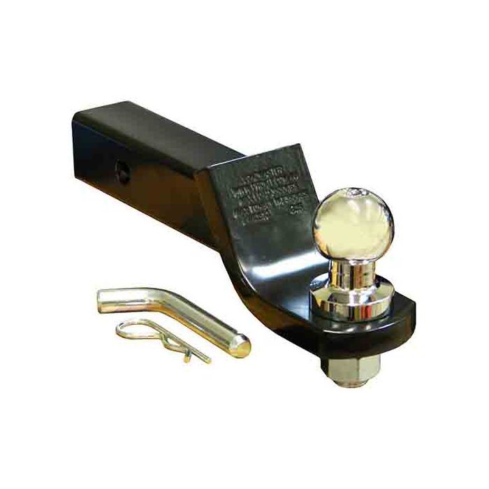 Loadmaster 4Pce 3500Kg Hitch Towball Kit With 5/8'' Pin Locking Clip