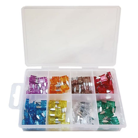 Charge Mini Blade Fuse Kit 100 Mixed