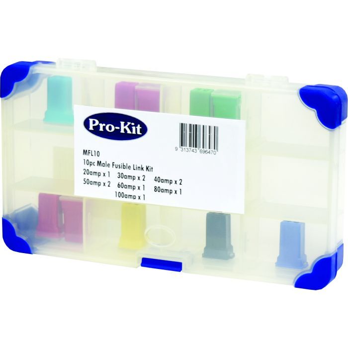 Charge Fusible Link Kit 10Pc Mini Female Mixed