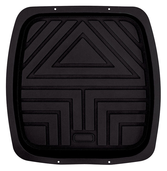 Deep Dish Tray Mat Rear Black Ea