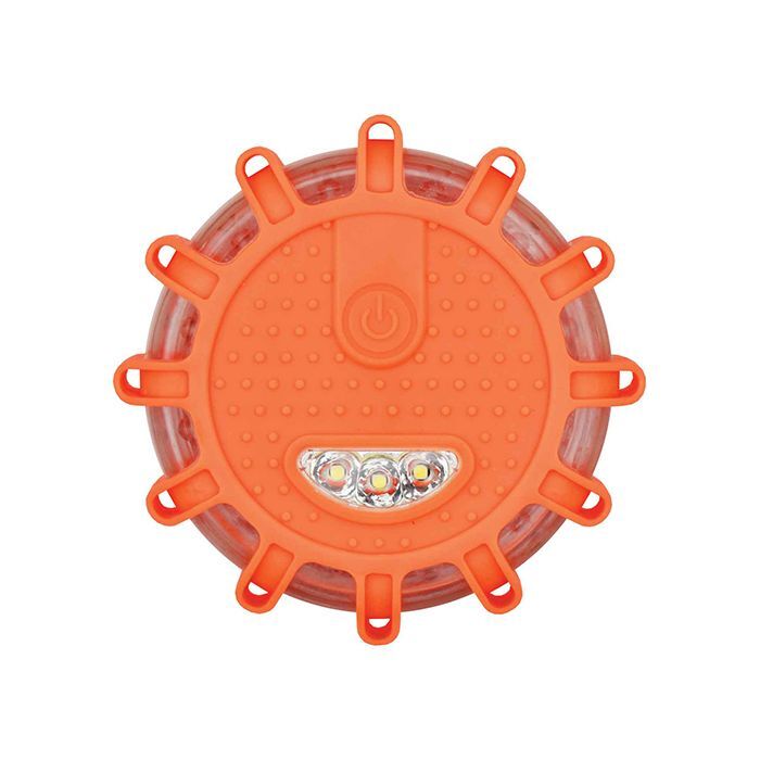 Motolite Emergency Disc Flare Strobe Light 15Leds