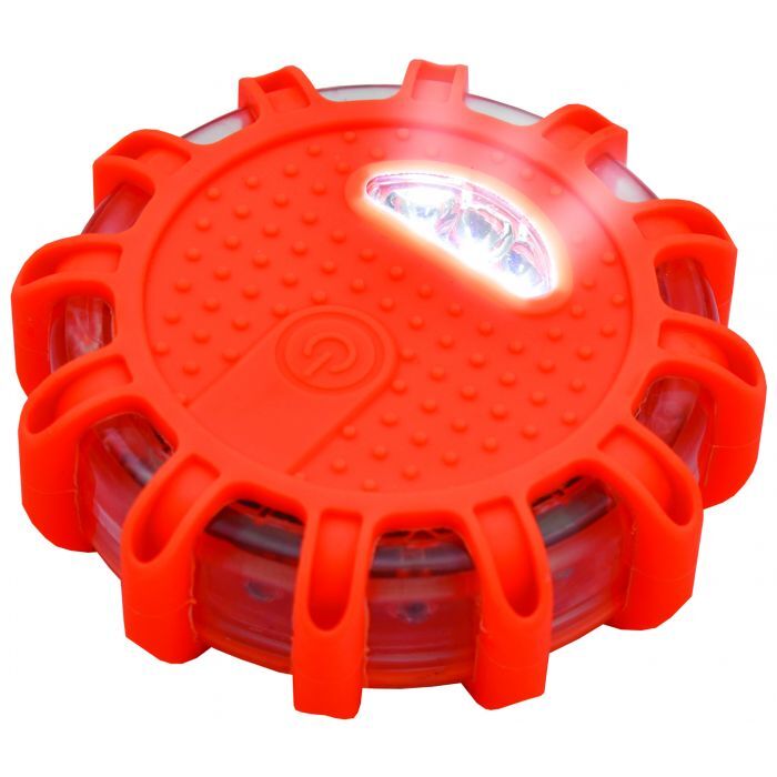 Motolite Emergency Disc Flare Strobe Light 15Leds