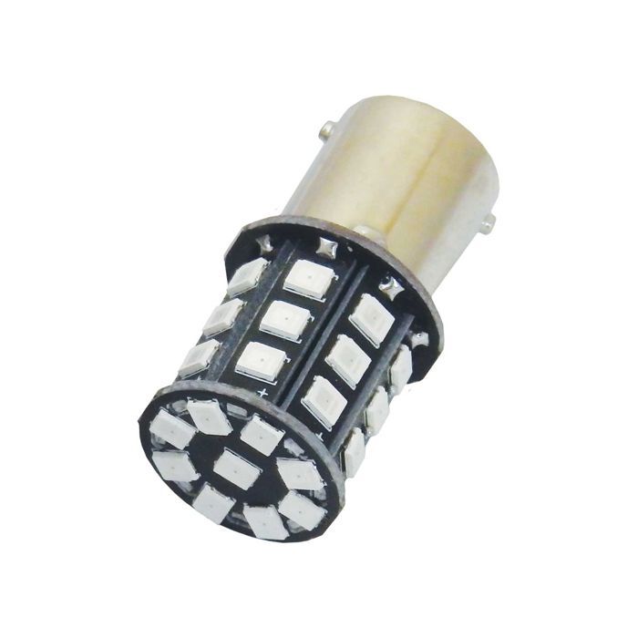 Motolite Globe 2Pc Smd 1156 Ba15S 33Chips White