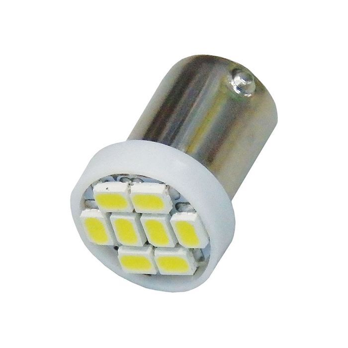 Motolite Globe 2Pc Smd Ba9S (233 989) 8Chips White