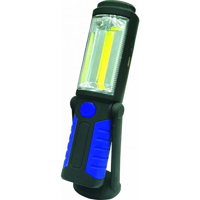Motolite Rechargable Worklight With 3W Cob 1W Led Torch