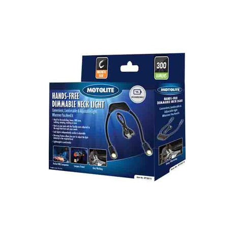 Motolite Rechargeable Hands-Free Dimmable Neck Light