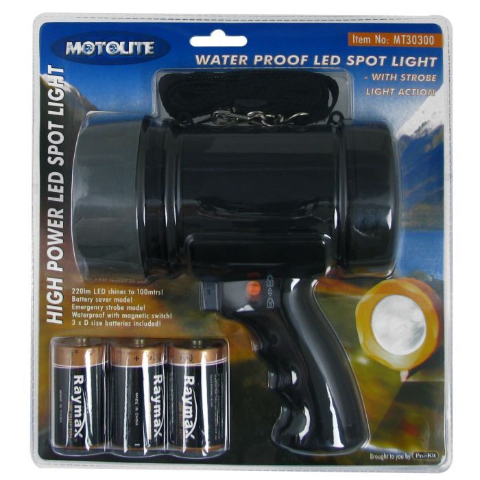 Motolite Waterproof High Power Led Spot Light