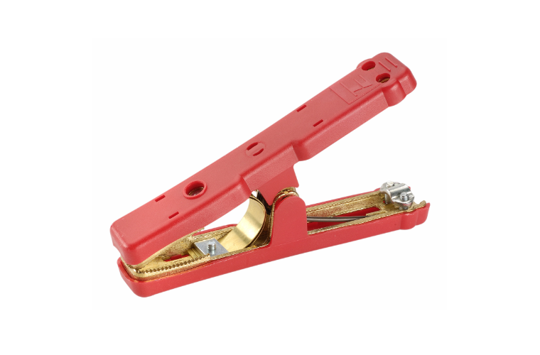 Projecta Cast Brass Clamp Medium Red PBC800R