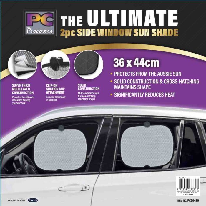 PC Covers 2Pc Side Window Sun Shade