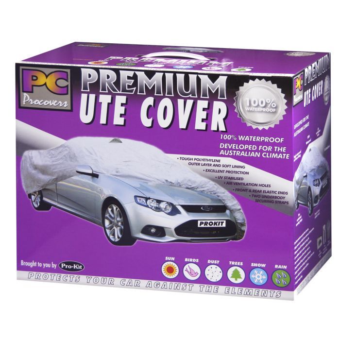 PC Covers Ute Pickup Cover Extra Large 100% Waterproof 200" x 70" x 56"(510 x 178 x 142mm)