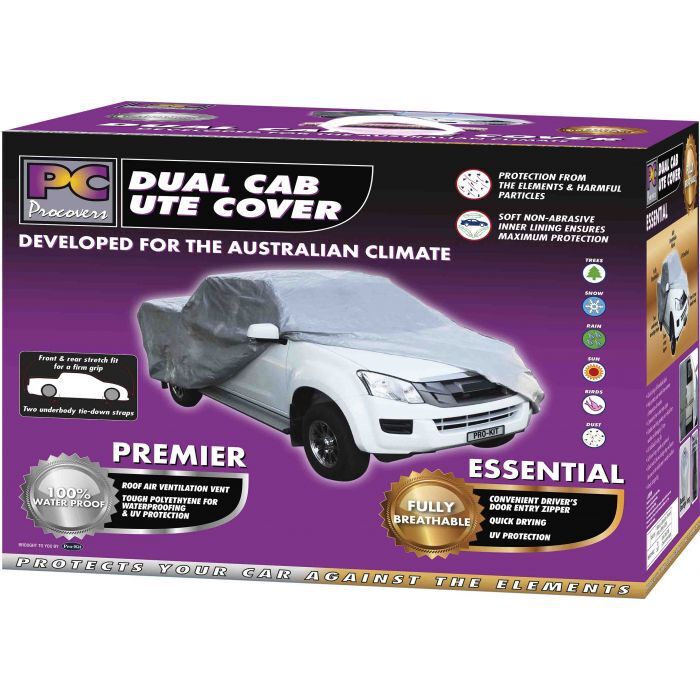 PC Covers Dual Cab Ute Cover 100% Waterproof