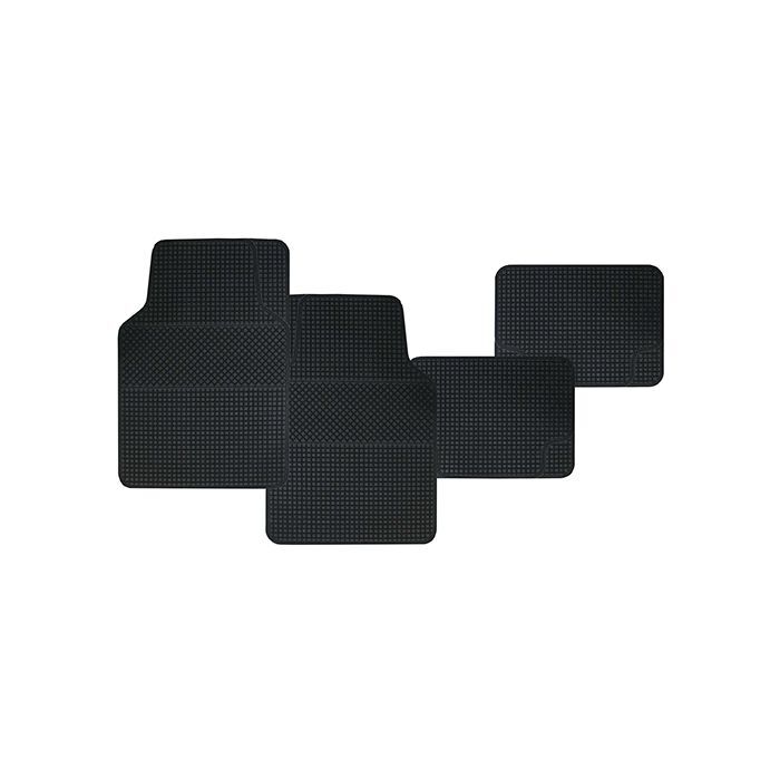 PC Covers Mat Set 4 Piece Rubber Black Pc50202