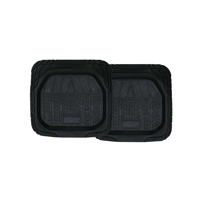 PC Covers Mat Set 2Pc Deep Dish Rear Black