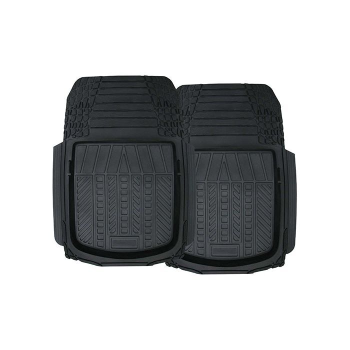 PC Covers Mat Set 2Pc Deep Dish Front Black Pc50215Bk