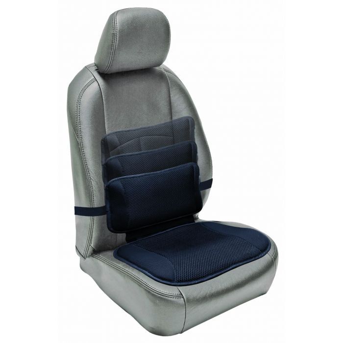 PC Covers Lumbar Back Support Seat Cushion