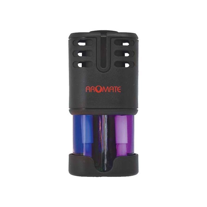 Aire Air Freshener Dual Scent Vent Bottle New Car Fresh Linen