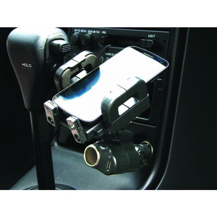 ProKit Lighter Adaptor USB Phone Navigator Holder