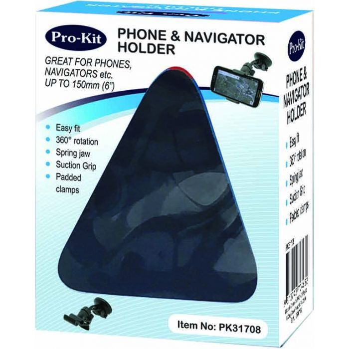 ProKit Spring Grip Clamp Phone Navigator Holder