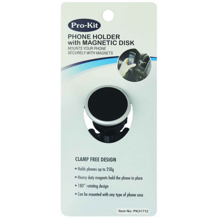ProKit Vent Mounted With Magnetic Disk Quick Release Phone Navigator Holder