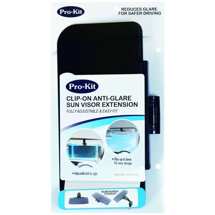ProKit Clip-On See Through Anti-Glare Sunvisor Extention