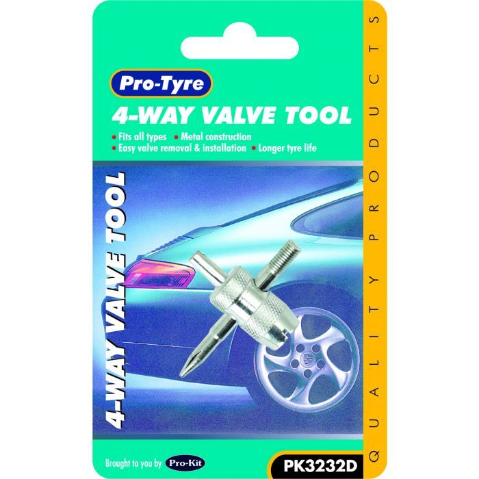 Protyre Valve Tool 4-Way