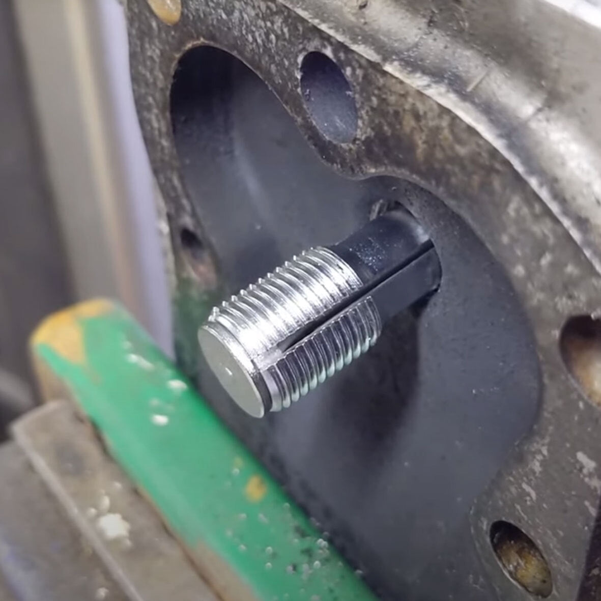 PK Tool Spark Plug Hole Re-Threader 260mm Long M14 x 1.25mm Thread