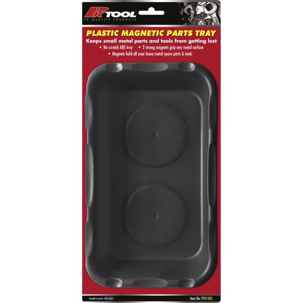 PK Tool 10x6 Inch Magnetic Plastic Parts Tray PT41503