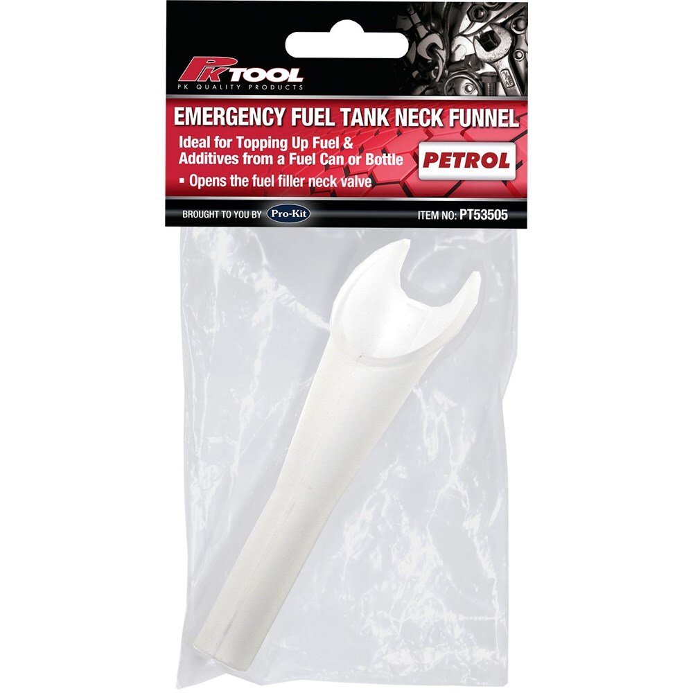 PK Tools Emergency Petrol Fuel Tank Neck Funnel PT53505