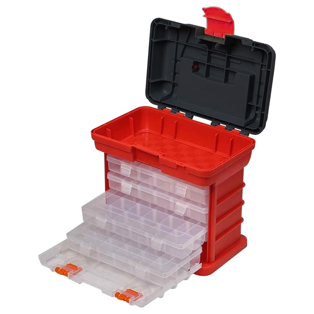 97 Compartment Four Drawer Organiser Case