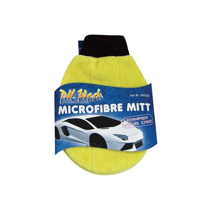 PK Wash Mitt Microfibre Polishing
