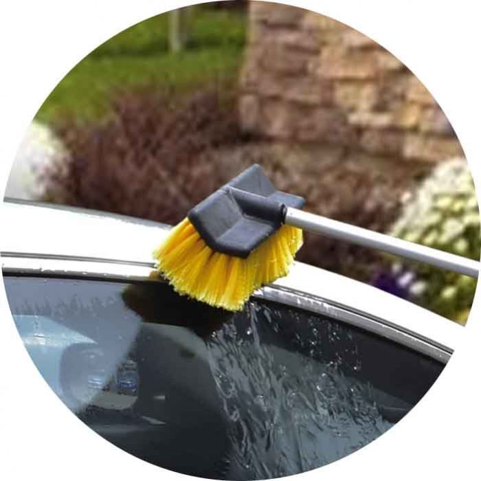 PK Wash Brush Flow Through With Extendable Handle 115-180cm