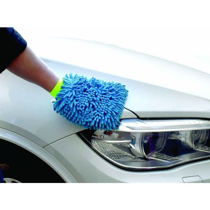 PK Wash Wash Mitt Microfiber Fringes Premium