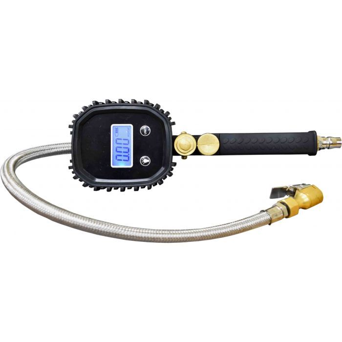 Protyre 8Pc Digital Tyre Inflator Set With Led Torch